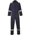 PW425 Portwest Bizflame™ Anti Static Coverall Navy colour image